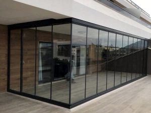 Giyotin Cam 27 Isıcamlı Cam Balkon